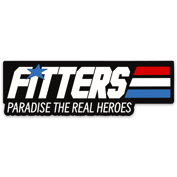 GI Joe pipefitter sticker