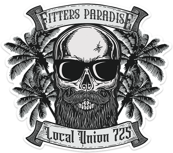 Fitters Paradise Local Union 725 sticker